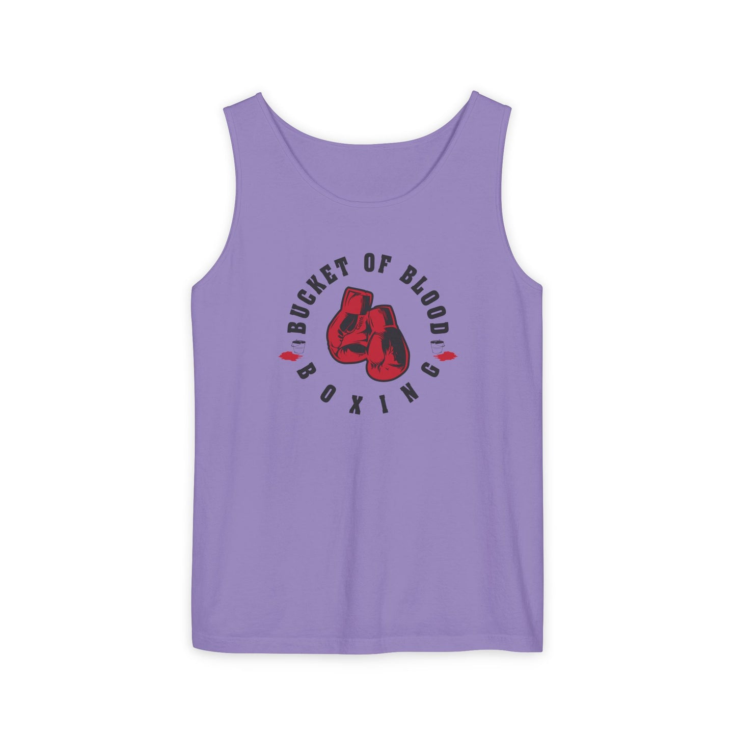 Mens Tank Tops -"Bucket of Blood" - Boxing Gym Tank Top