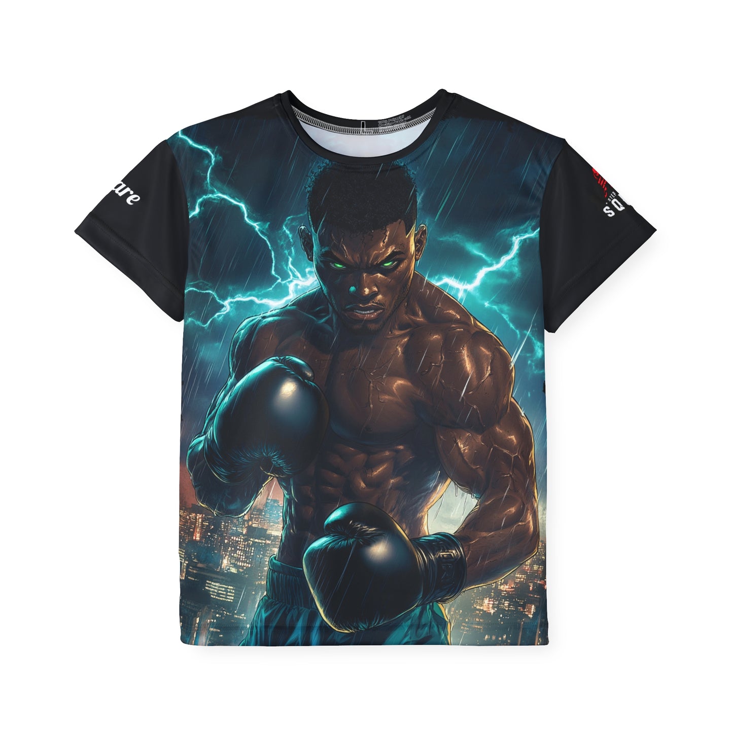 Jersey -  Bold Athletic Shirt For Young Fighters, Sports Gift, Activewear For Boys