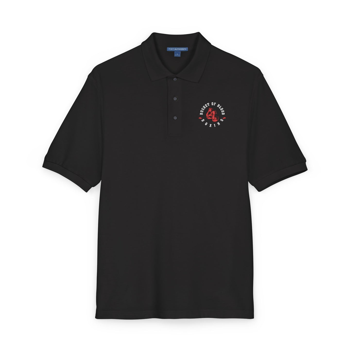 Polo - Embroidered Bucket of Blood Polo Shirt