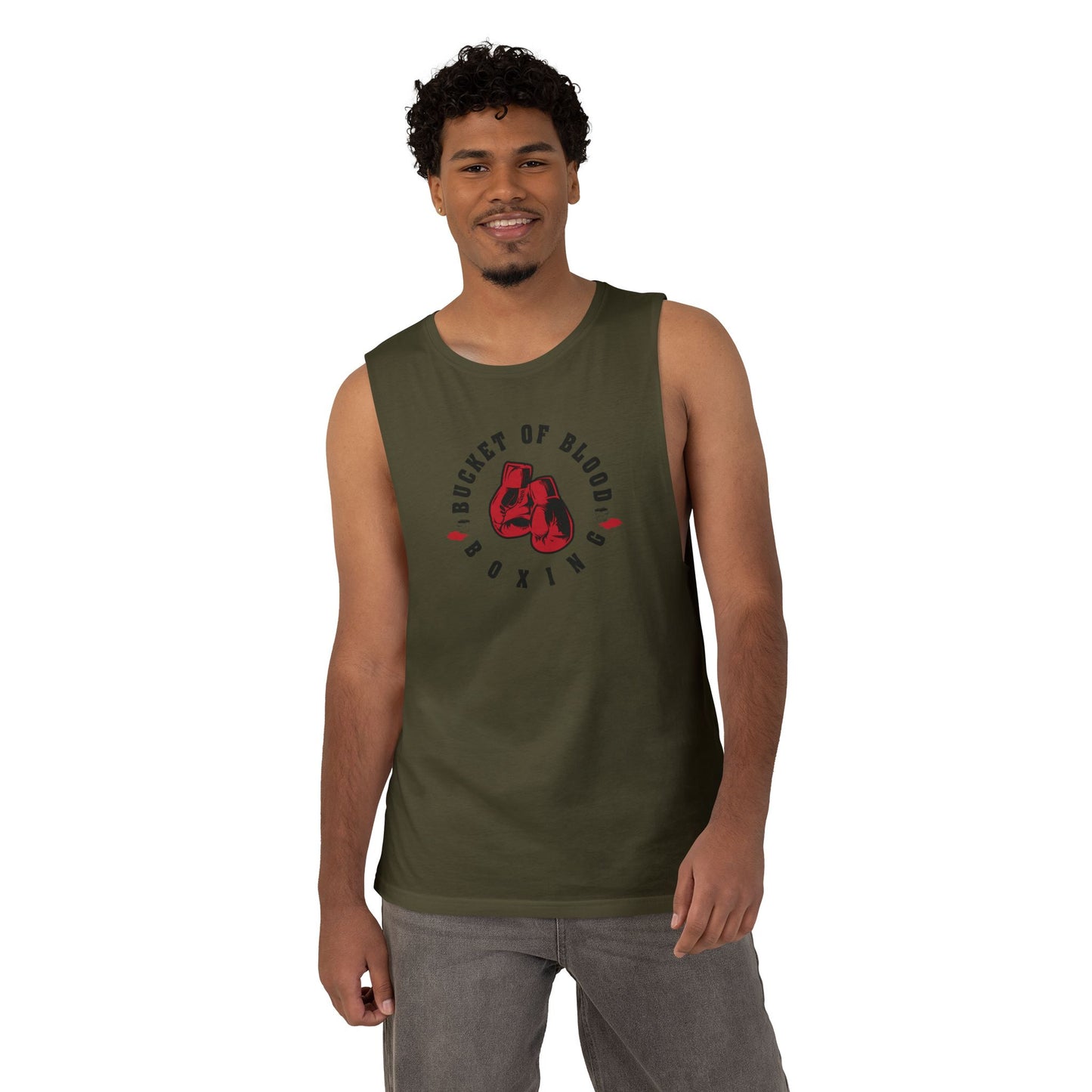 Tank Top - “Bucket of Blood” Retro Boxing Fitness Tank
