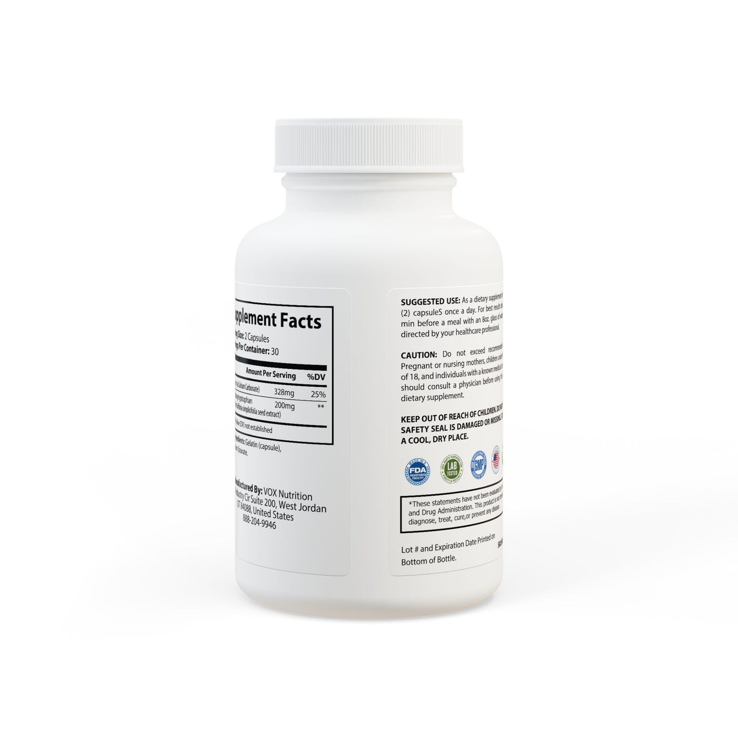 5-HTP Capsules - Natural Mood Support Supplement