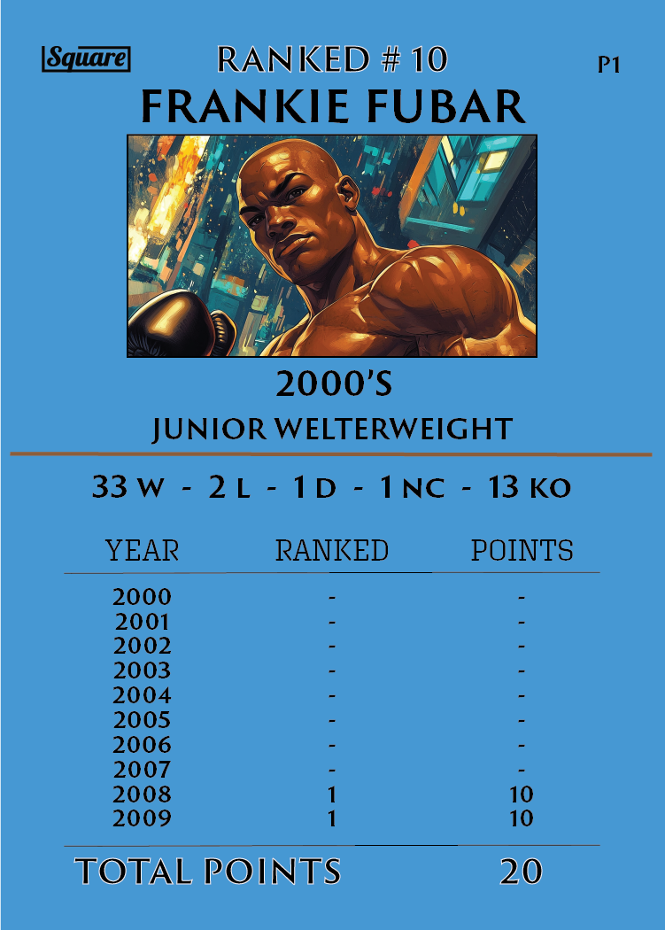 Pack #28 - P28-E1-SN-028-105 - Boxing Trading Cards