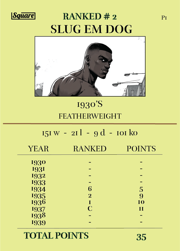 High-Impact Boxing Collector Card - Pack #5 - P5-E1-SN-005-105