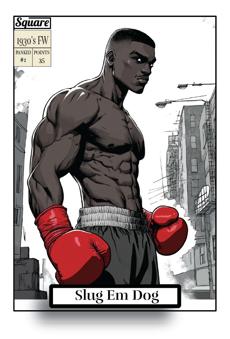High-Impact Boxing Collector Card - Pack #5 - P5-E1-SN-005-105