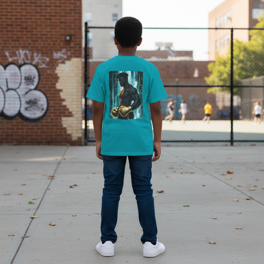 Kids graphic tee, kids summer t-shirt, breathable apparel for sports, perfect for outdoor play and everyday active wear