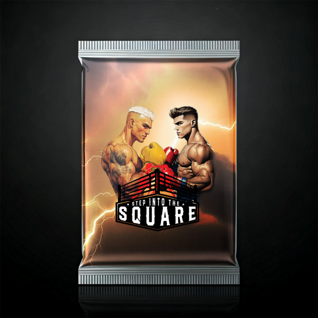 Pack #24 Boxing Card P24-E1-SN-024-105 custom sports card featuring a boxing memorabilia card ideal for display or collection sets.