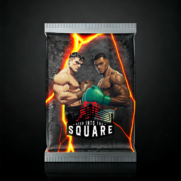 P27-E1-SN-027-105 boxing trading card from Pack #27 designed for combat sports fans and collectors