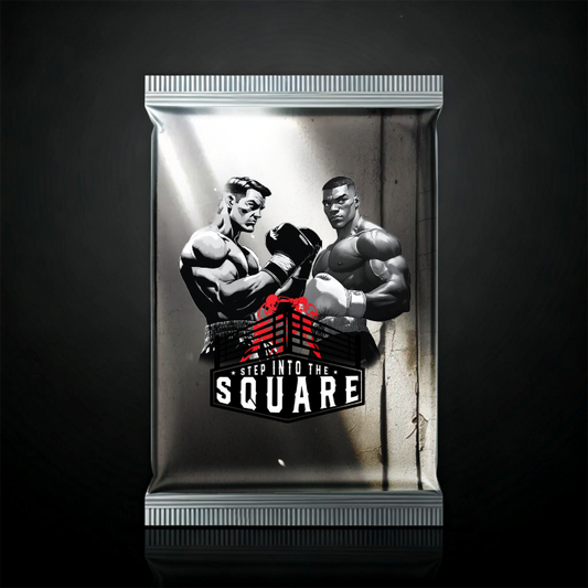 Pack #9 Dynamic Boxing Collector Card P9-E1-SN-009-105 featuring a bold boxing-themed collectors card representing power, precision, and passion in the ring.