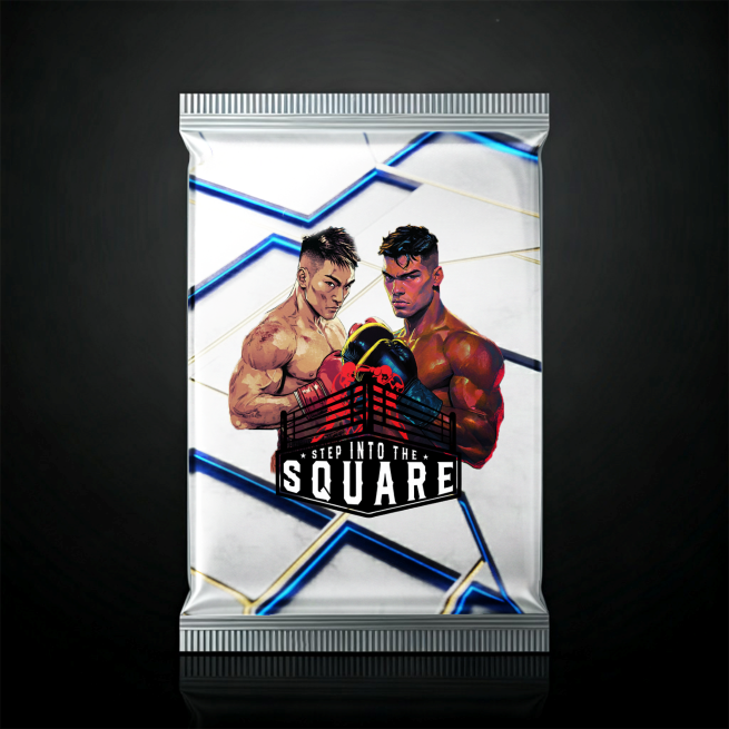 Pack #69 - P69-E1-SN-069-105 celebrating blood, sweat, and championship belts with a champion victory theme.