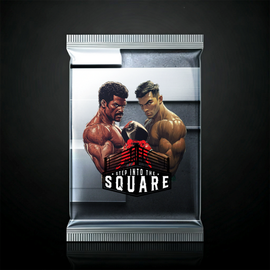 Pack #59 - P59-E1-SN-059-105 combat sports design featuring fists, footwork, strength, precision, and athletic energy.