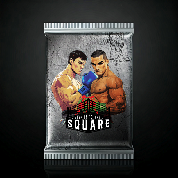 Pack #52 - P52-E1-SN-052-105 tribute to warriors of the ring with powerful combat-inspired artwork