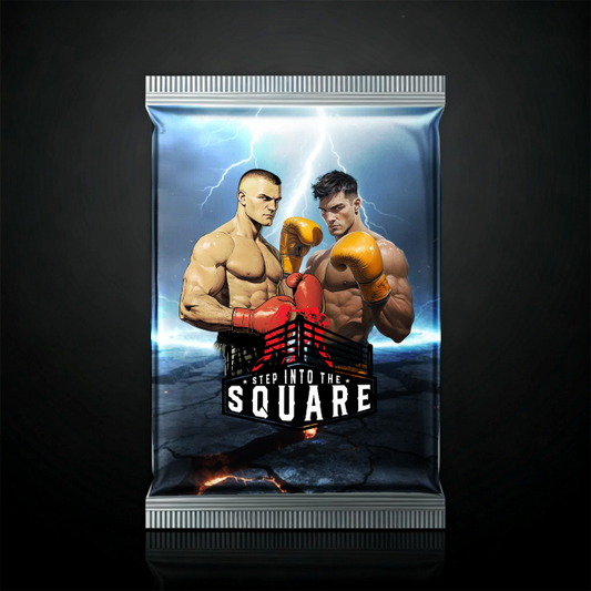 P29-E1-SN-029-105 trading sports card from Pack #29 featuring a boxing-inspired collectible design