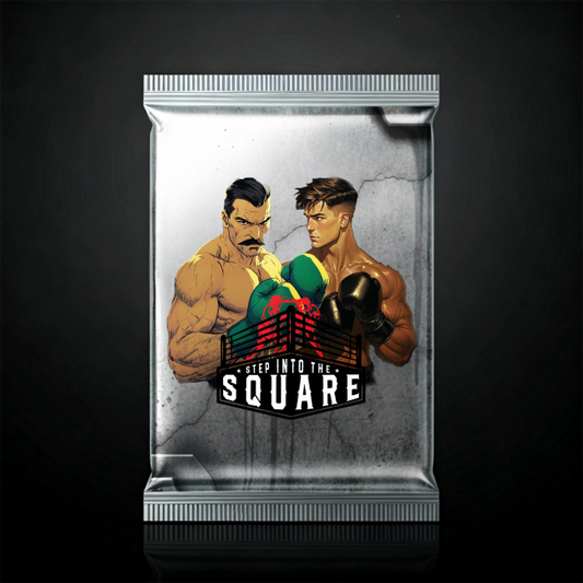 Pack #56 - P56-E1-SN-056-105 representing the grit, determination, and hard work behind every glove and champion fighter