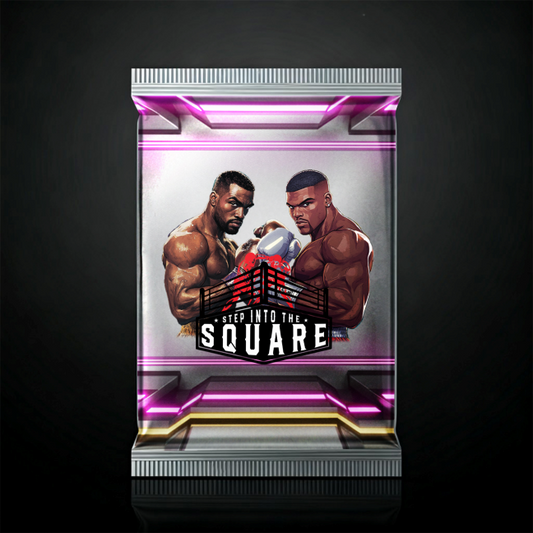 Collecting the Kings of the Ring design from Pack #88 - P88-E1-SN-088-105 featuring legendary boxing champions and iconic ring moments.