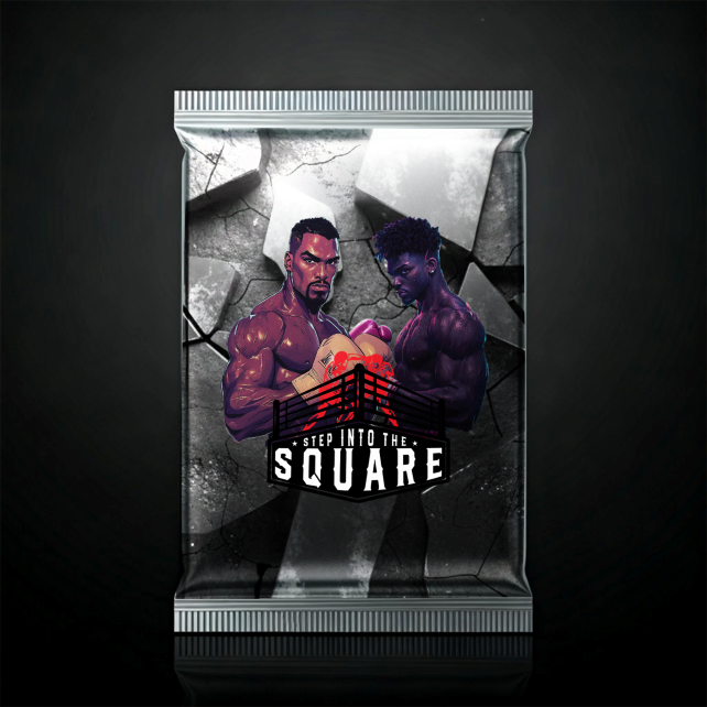 Cards that celebrate knockout kings in Pack #79 - P79-E1-SN-079-105, showcasing legendary fighters, power, and iconic knockout moments.
