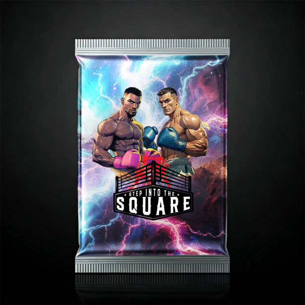 Pack #13 Boxing Card P13-E1-SN-013-105 trading cards featuring a fight-ready boxing collector card celebrating the warriors and intensity of the ring.