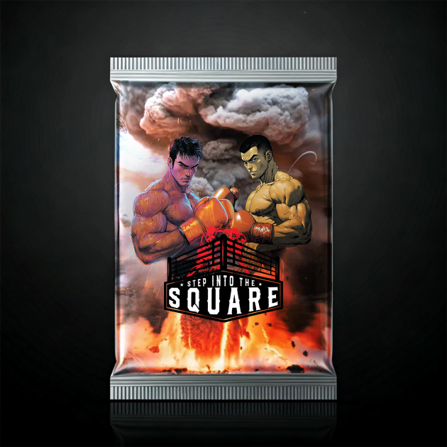 Pack #19 Boxing Card P19-E1-SN-019-105 custom sports cards featuring a bold tribute to the art, science, and intensity of boxing.