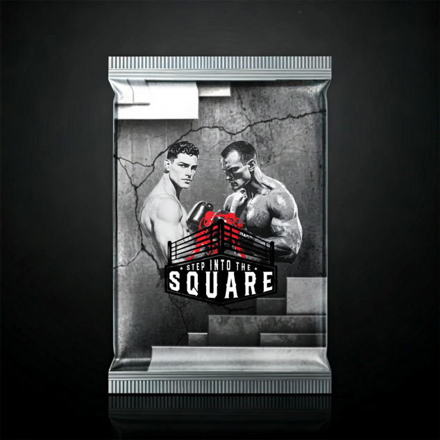 Pack #83 - P83-E1-SN-083-105 featuring rare boxing cards, legendary champions, and collectible trading card discoveries.