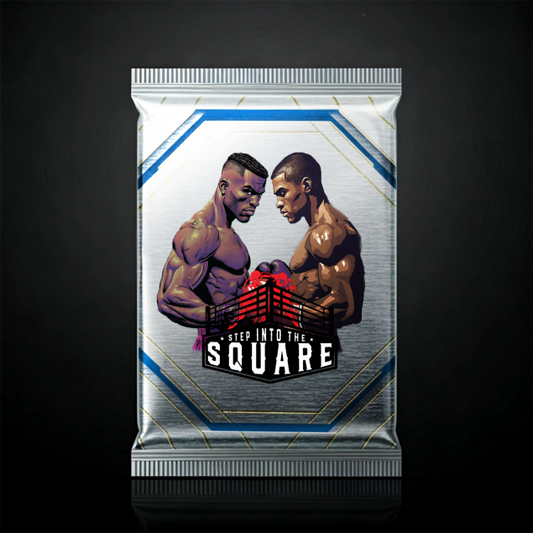 Pack #44 - P44-E1-SN-044-105 Custom Art showcasing powerful fight scene where every punch carries history