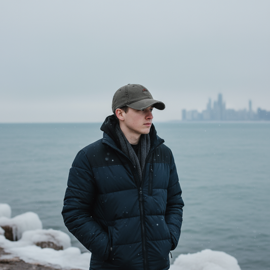 Distressed Dad hats made of soft cotton twill with adjustable strap for casual style