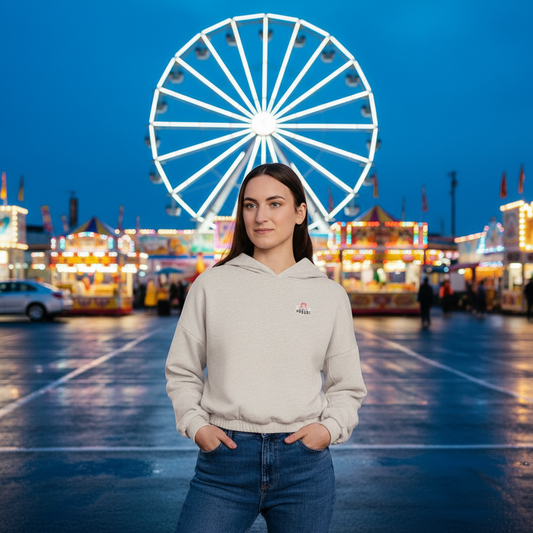 Women's Cinched Bottom Hoodie – cozy oversized sweatshirt from gym clothing brands for casual and active wear