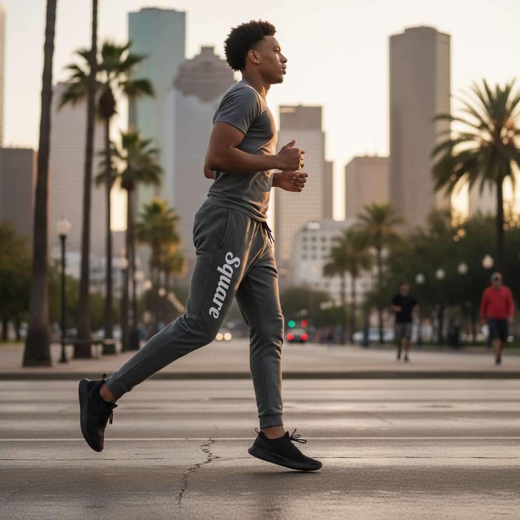 Fleece sweatpants perfect for lounging, gym days, and casual comfort