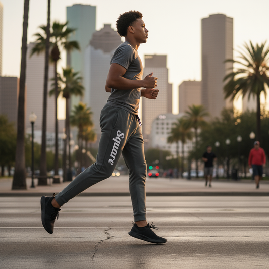 Fleece sweatpants perfect for lounging, gym days, and casual comfort