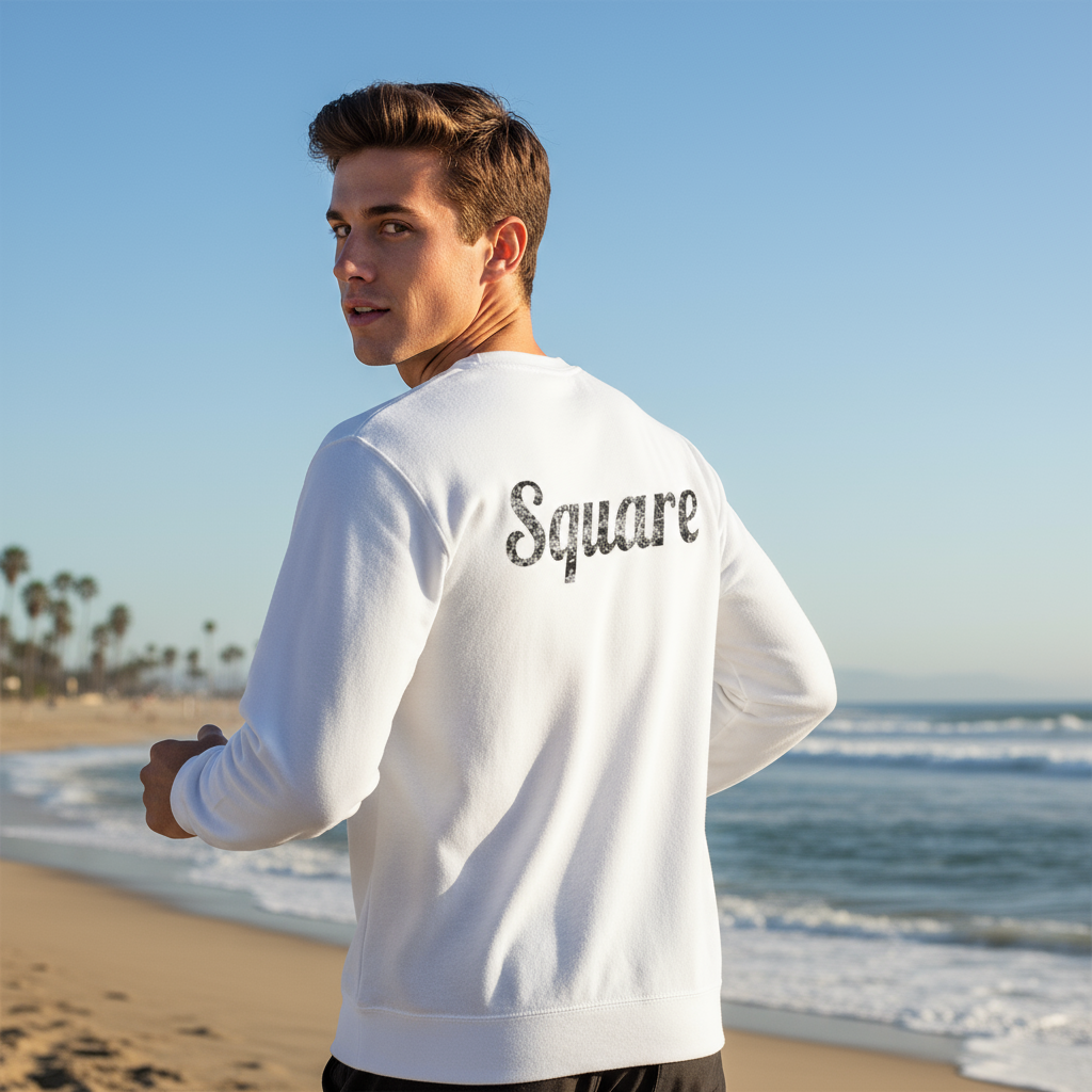 Unisex sweatshirt for comfortable casual wear, soft cotton blend, relaxed fit for everyday style